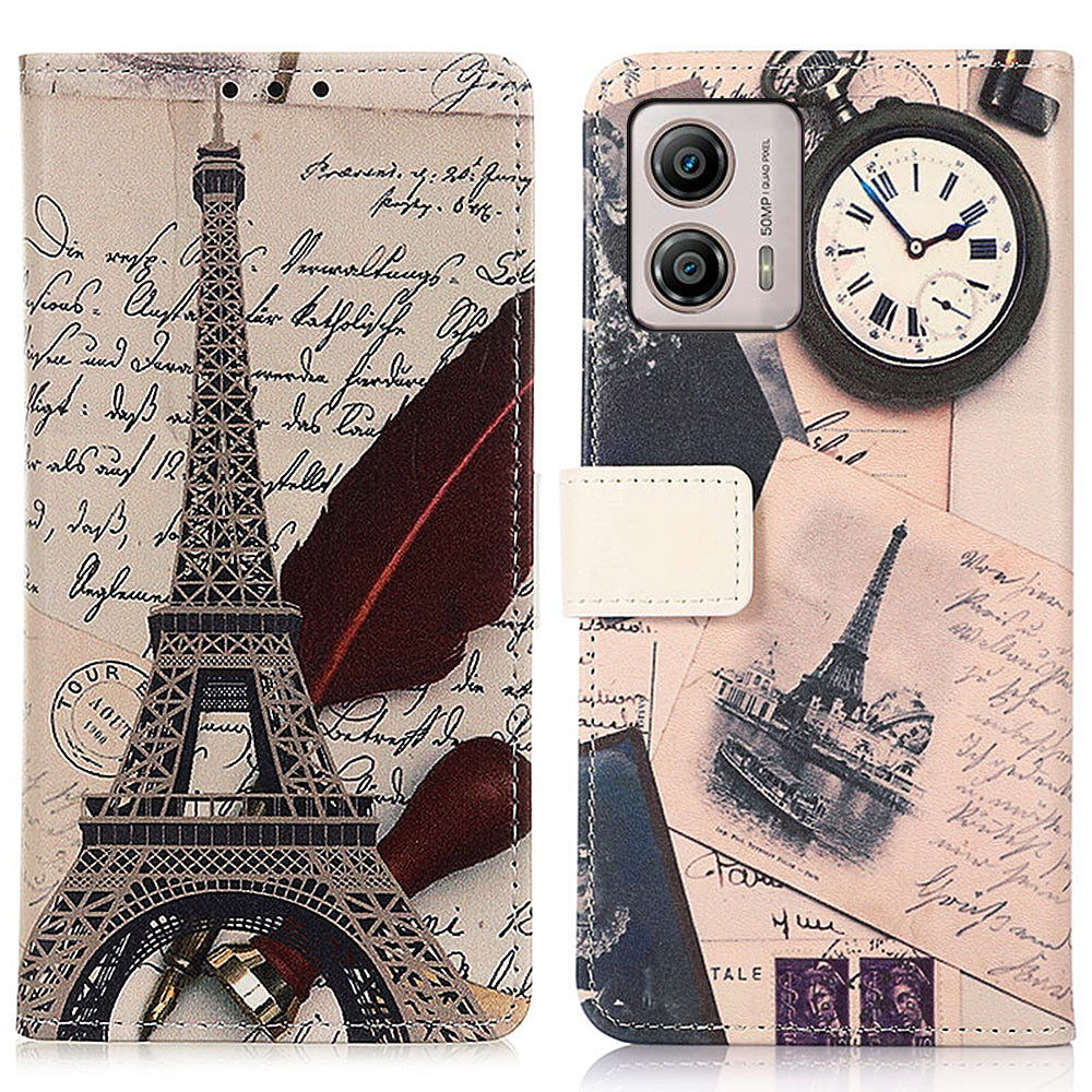 For Motorola Moto G53 5G G13 4G G23 4G Pattern Printing Phone Wallet Case Stand PU Leather Cell Phone Cover For Motorola Moto G53 5G G13 4G G23 4G Pattern Printing Phone Wallet Case Stand PU Leather Cell Phone Cover